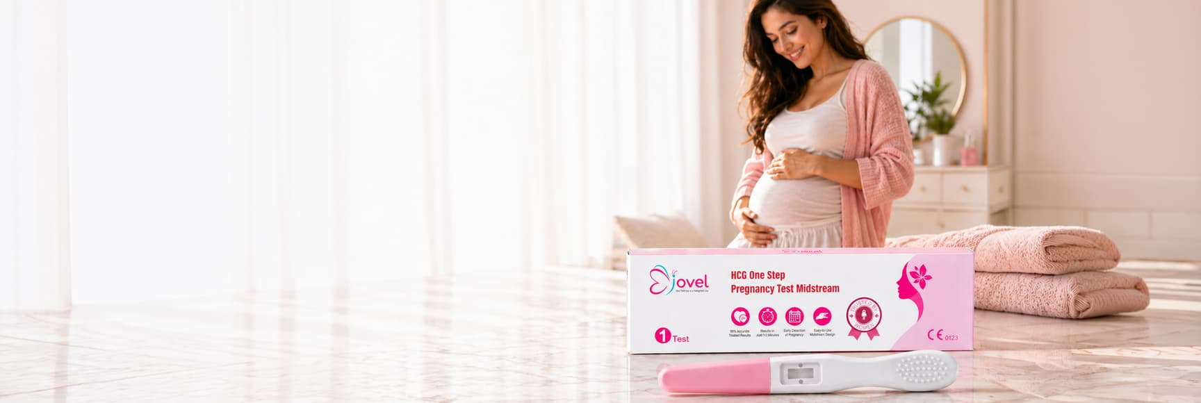 Jovel Pregnancy Kit Hero